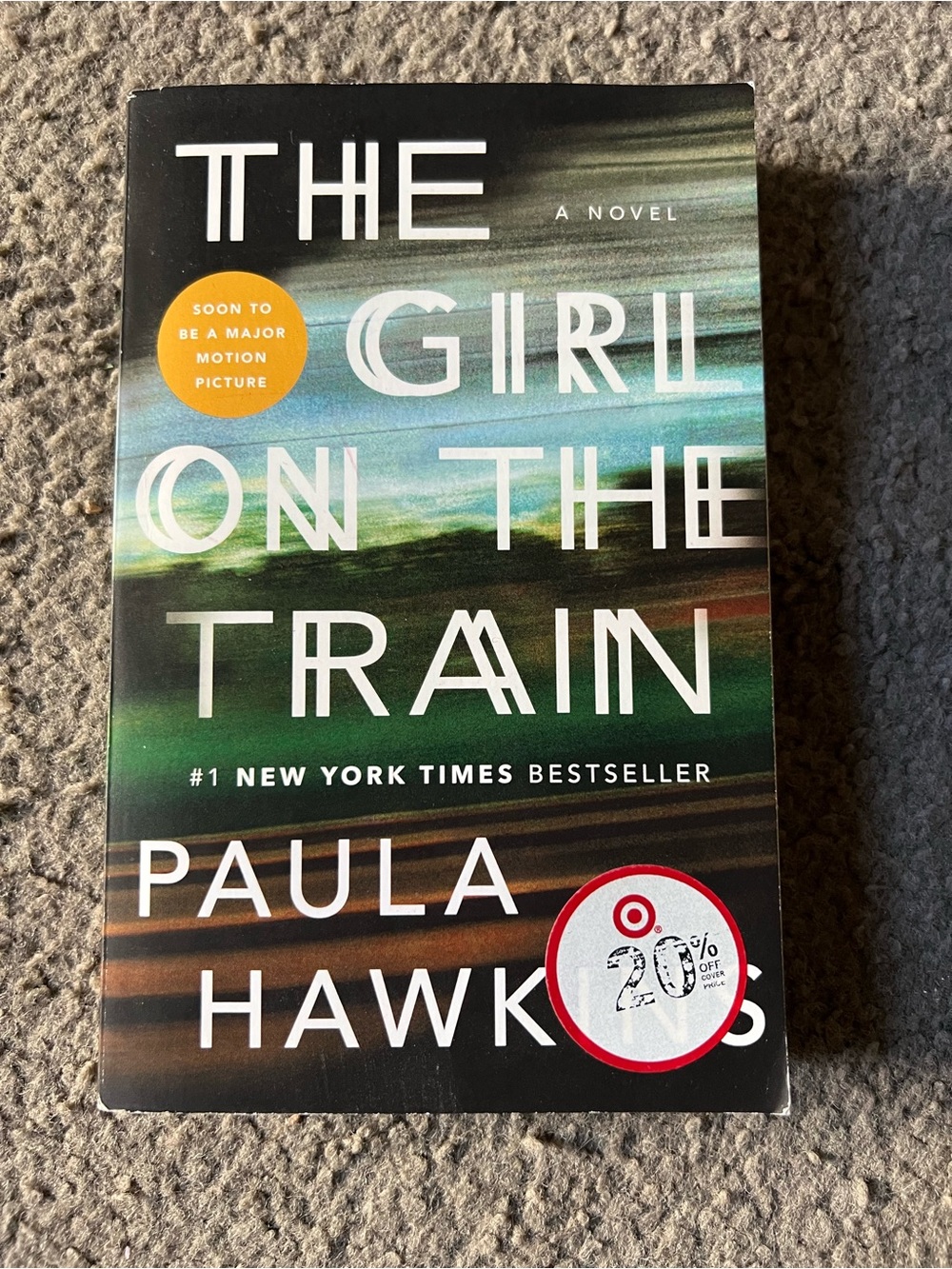Paula Hawkins The Girl on the Train - Black/Green Paperback